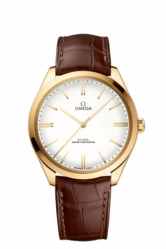 Omega De Ville Trésor Master Chronometer Yellow Gold / White Enamel 435.53.40.21.09.001 (43553402109001)